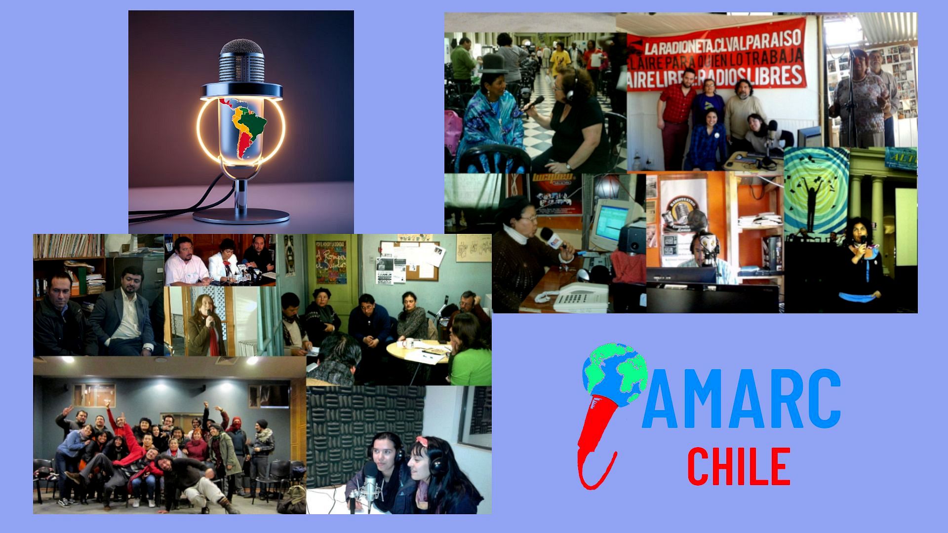 Comunicar es construir memoria, AMARC Chile relanza plataforma web para relevar presencia y valor de la comunicación comunitaria